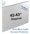 27 - 28 inch Anti-blue Light Vizomax Monitor/TV Screen Protector for LCD, LED, Computer & Plasma HDTV